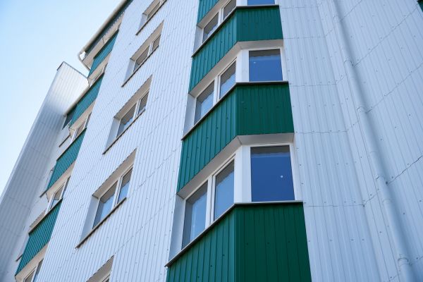 Corrugated Metal Siding Repair in Sterling